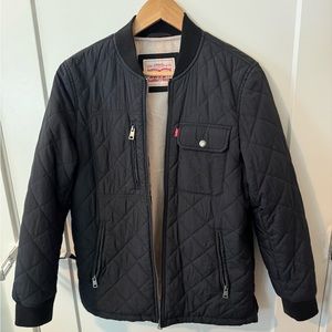 Levi’s Black Quilted Jacket